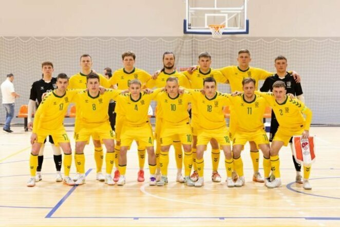 Lietuvos futsalo rinktinė | lff.lt nuotr.