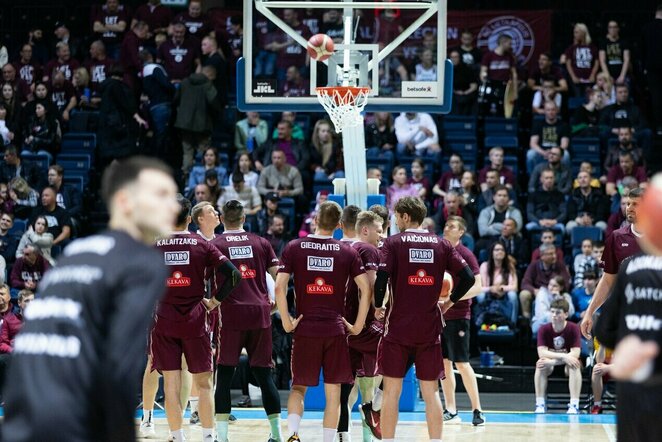 „Lietkabelis“ – „Rytas“ rungtynių akimirka | Luko Balandžio / BNS foto nuotr.