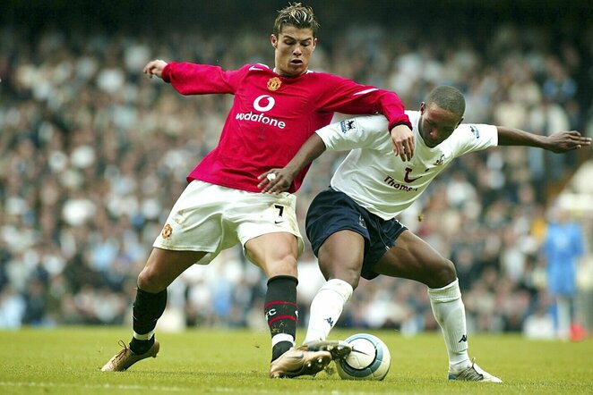 Cristiano Ronaldo ir Jermainas Defoe | Scanpix nuotr.