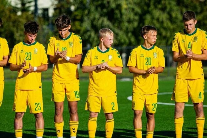 Lietuvos U-16 futbolo rinktinė | lff.lt nuotr.
