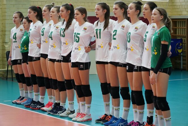 Lietuvos jaunių tinklinio rinktinė | CEV nuotr.