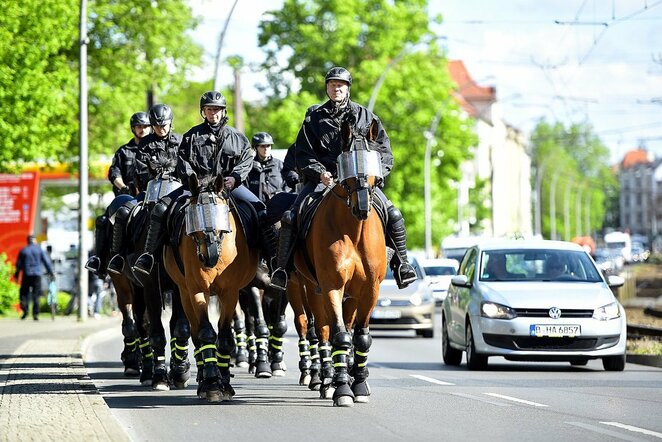Policininkai išvaikė „Bayern“ sirgalius | Scanpix nuotr.
