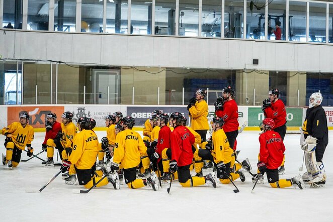 Lietuvos ledo ritulio rinktinė | Tito Pacausko nuotr.