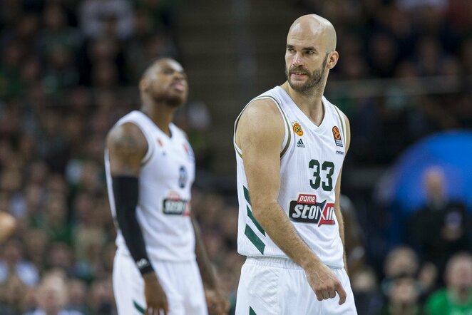 „Žalgirio“ ir „Panathinaikos“ rungtynės | Roko Lukoševičiaus/BNS Foto nuotr.