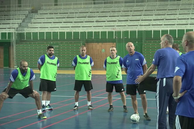 Futsalo trenerių kursai | lff.lt nuotr.