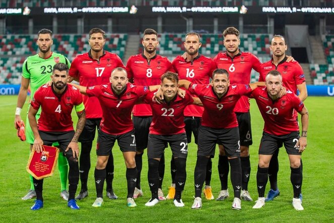 Albanijos futbolo rinktinė | Organizatorių nuotr.