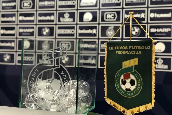 LFF salės futbolo taurės burtai | lff.lt nuotr.