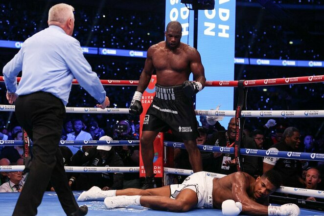 Danielis Dubois ir Anthony Joshua | Scanpix nuotr.