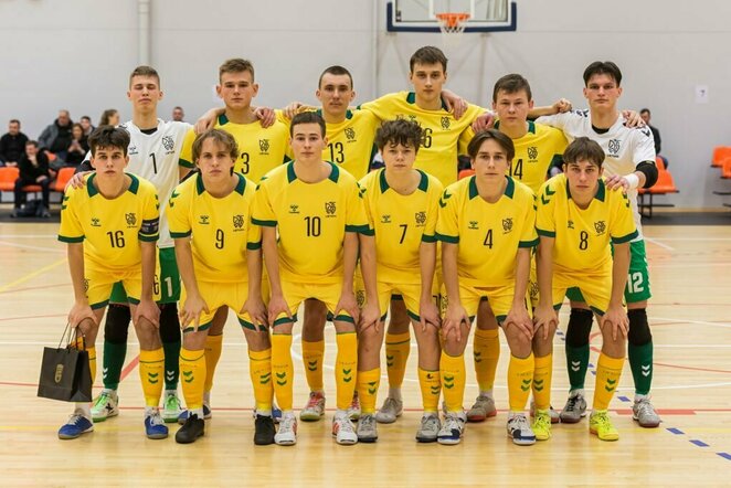 Lietuvos U-19 futsalo rinktinė | lff.lt nuotr.