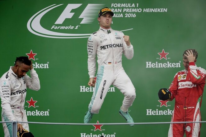 Nico Rosbergo triumfas | Scanpix nuotr.