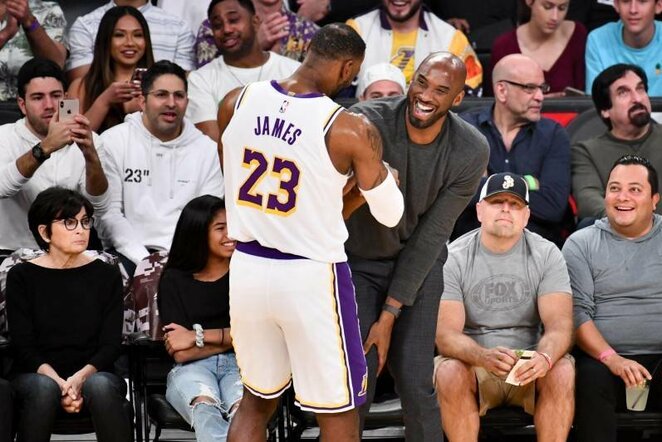 LeBronas ir Kobe | Scanpix nuotr.