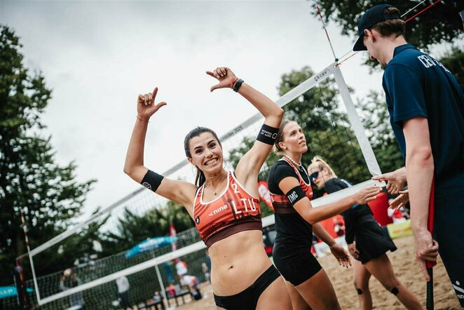 Danielė Kvedaraitė ir Jekaterina Kovalskaja | CEV nuotr.