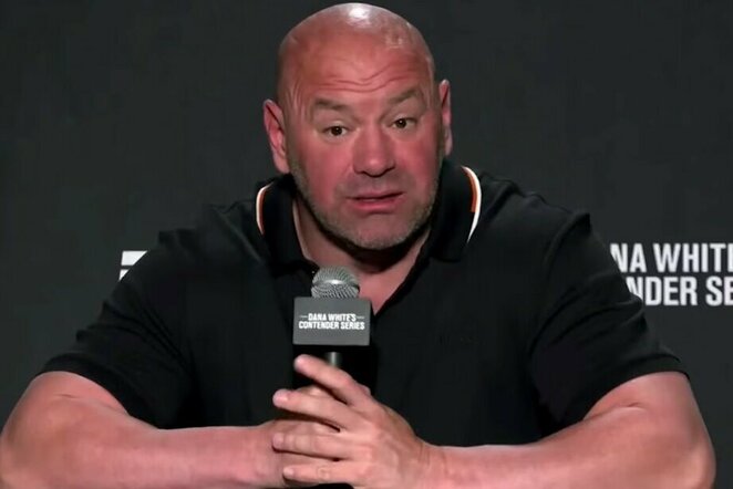 Dana White'as | Youtube.com nuotr.