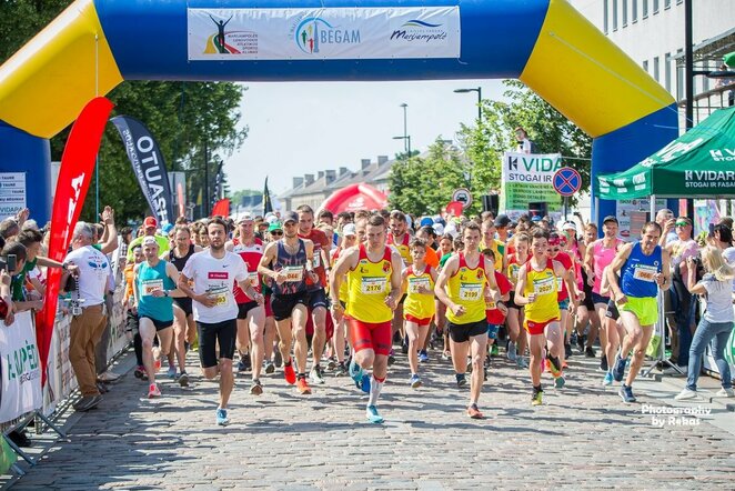 „Bėgam už Marijampolę 2019“ | Roko Lukoševičiaus nuotr.
