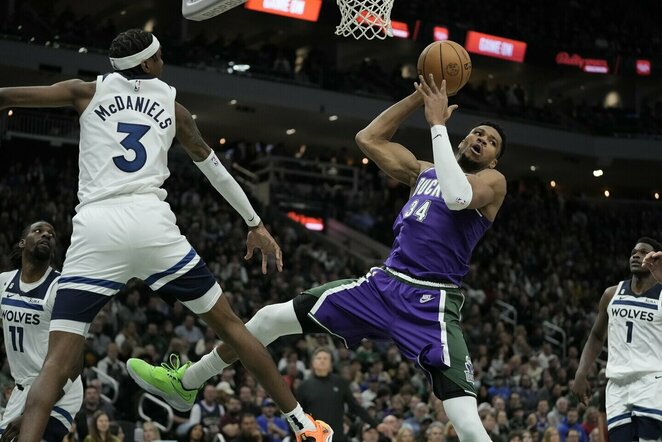 Giannis Antetokounmpo | Scanpix nuotr.