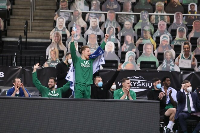 „Žalgiris“ – „Chimki“ rungtynių akimirka | Eriko Ovčarenko / BNS foto nuotr.