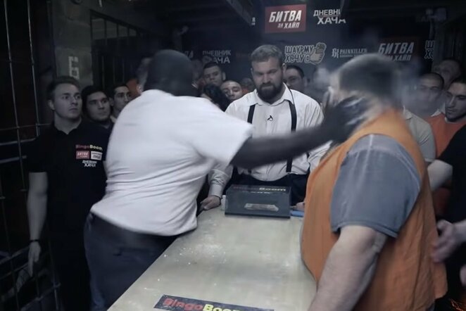 Smūgių delnu varžybos | Organizatorių nuotr.