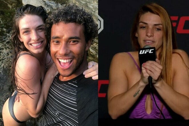 Mackenzie Dern ir Wesley Santosas | Instagram.com nuotr
