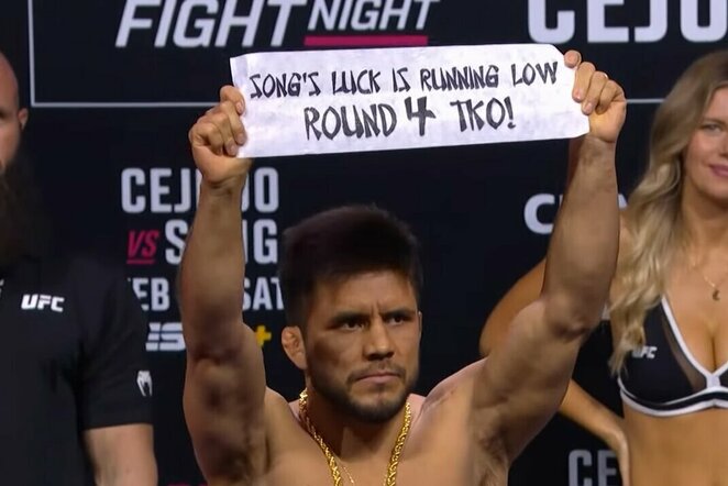 Henry Cejudo | „Stop“ kadras