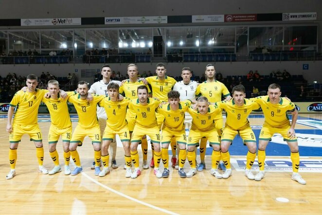 Lietuvos futsalo rinktinė | lff.lt nuotr.