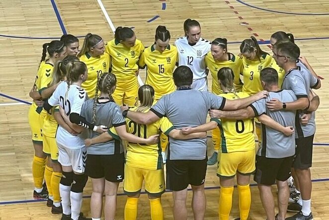 Lietuvos moterų futsal rinktinė | Organizatorių nuotr.