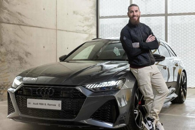 Sergio Ramoso „Audi RS6 Avant“ – 142,58 tūkst. eurų. | „Twitter“ nuotr.