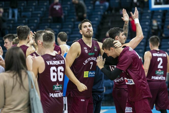 „Lietkabelio“ ir „Neptūno“ rungtynės | Luko Balandžio / BNS foto nuotr.