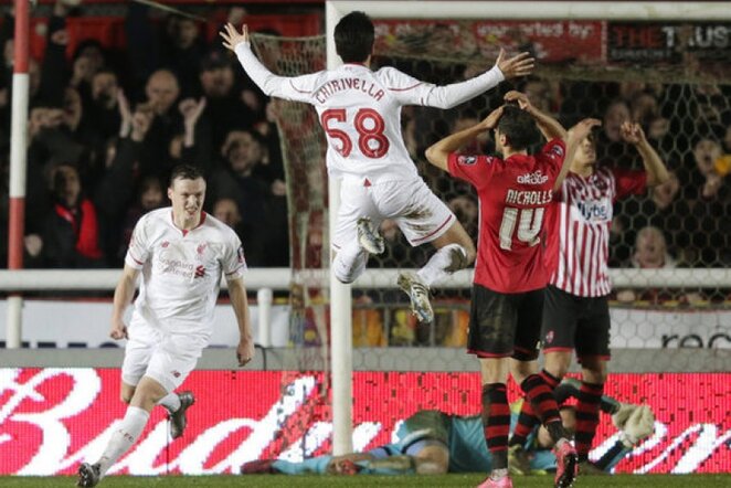 „Liverpool“ klubas išsigelbėjo nuo pralaimėjimo | Reuters/Scanpix nuotr.