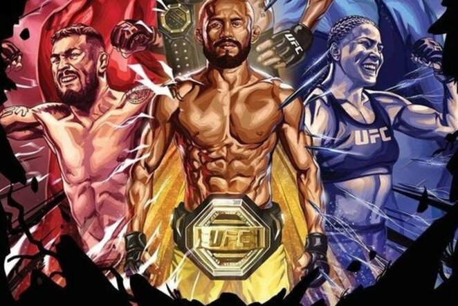 UFC 255 | Organizatorių nuotr.