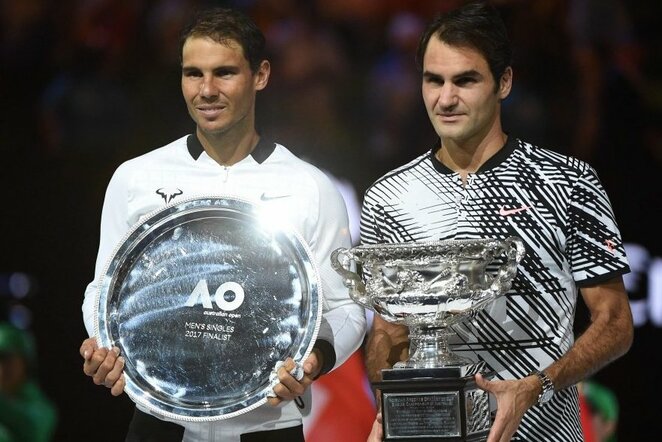 Rogeris Federeris ir Rafaelis Nadalis | Scanpix nuotr.