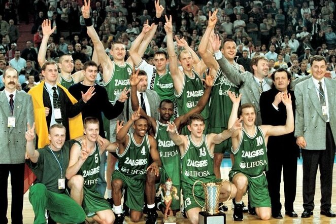 1999 metų „Žalgirs“ | Euroleague nuotr.