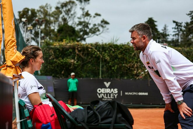 Justina Mikulskytė (Federacao Portuguesa de Tenis nuotr.) | Organizatorių nuotr.