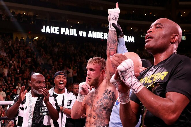 Jake'as Paulas ir Andersonas Silva | Scanpix nuotr.