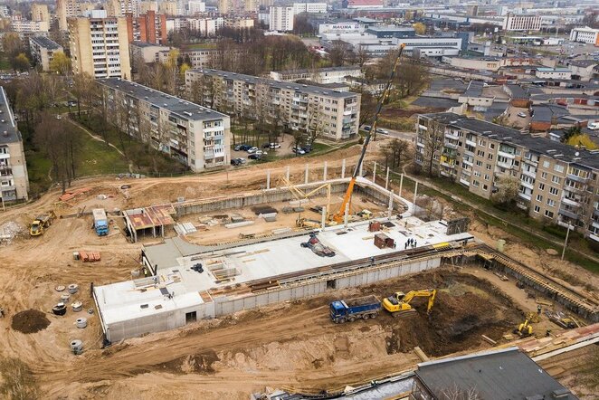 Kauno ledo arenos statybos | Organizatorių nuotr.