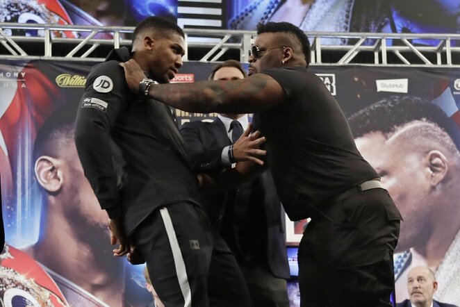Anthony Joshua ir Jarrellas Milleris | Scanpix nuotr.