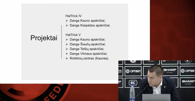 LFF biudžeto pristatymas | Organizatorių nuotr. LFF biudžeto pristatymas | Organizatorių nuotr.