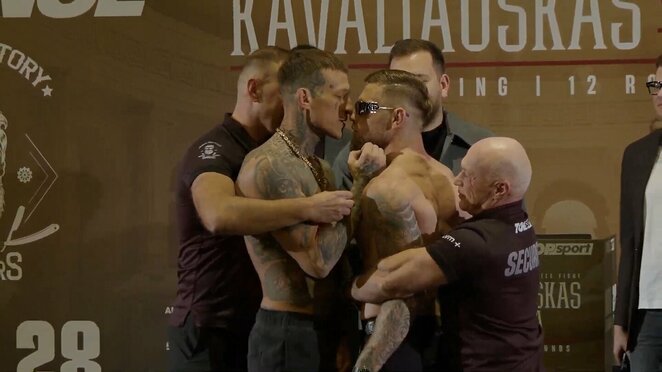 Arnoldas Misiūnas ir Oskaras Buinickas | „Stop“ kadras