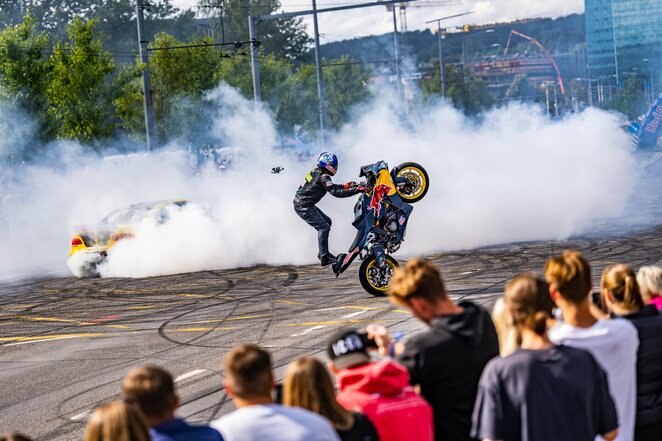 „Red Bull Showrun“ renginys | Vytauto Dranginio nuotr.
