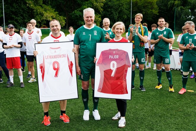 Labdaringas futbolo turnyras &bdquo;Ambasadorių taurė&ldquo;  | Elvio Žaldario nuotr.