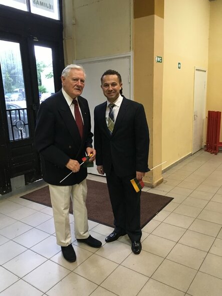 Deivis Pavasaris ir Valdas Adamkus | asmeninio archyvo nuotr. Deivis Pavasaris ir Valdas Adamkus | asmeninio archyvo nuotr.
