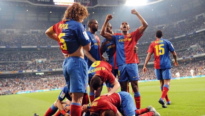 „Barcelona“ komanda | „Twitter“ nuotr.