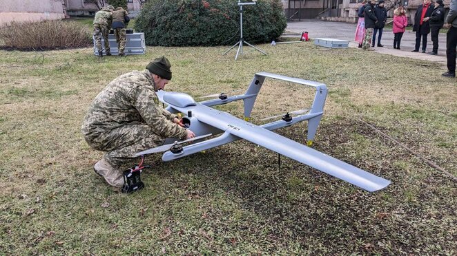 „Prometey“ įteikė 350 tūkstančių eurų vertės dovaną Ukrainos kariuomenei | Organizatorių nuotr.