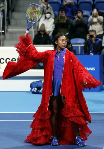 Naomi Osaka prieš Mią Pohankovą | EPA nuotr.