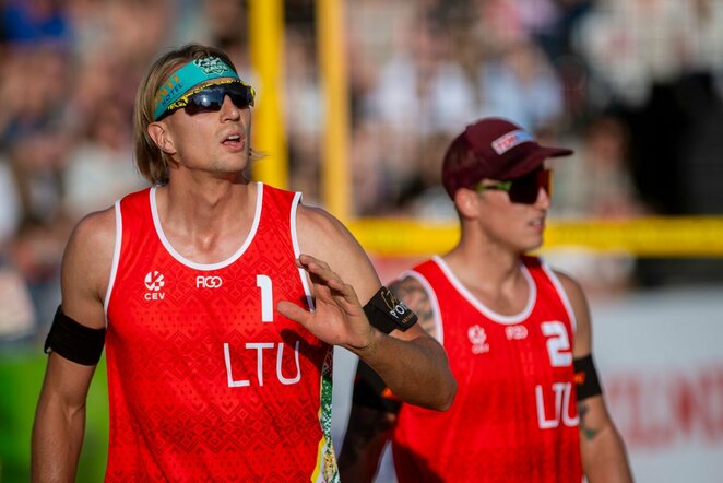 Patrikas Stankevičius ir Audrius Knašas | Augusto Četkausko nuotr. Patrikas Stankevičius ir Audrius Knašas | Augusto Četkausko nuotr.