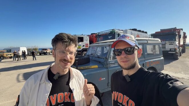 Karolis Raišys ir Ignas Daunoravičius | „Stop“ kadras Karolis Raišys ir Ignas Daunoravičius | „Stop“ kadras