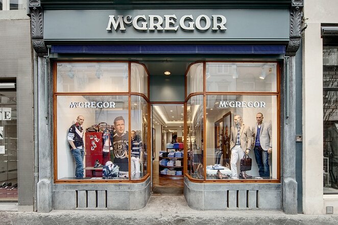 „McGregor“ parduotuvė Olandijoje | Organizatorių nuotr.