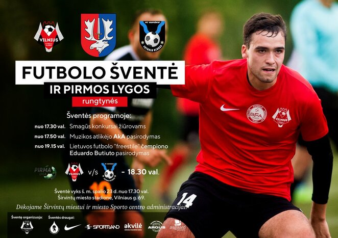 Futbolo šventės plakatas | Organizatorių nuotr.