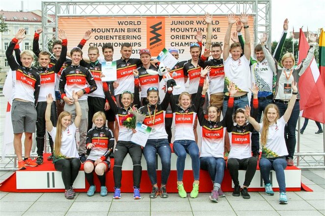 Pasaulio orientavimosi sporto kalnų dviračiais čempionatas Vilniuje | Organizatorių nuotr.