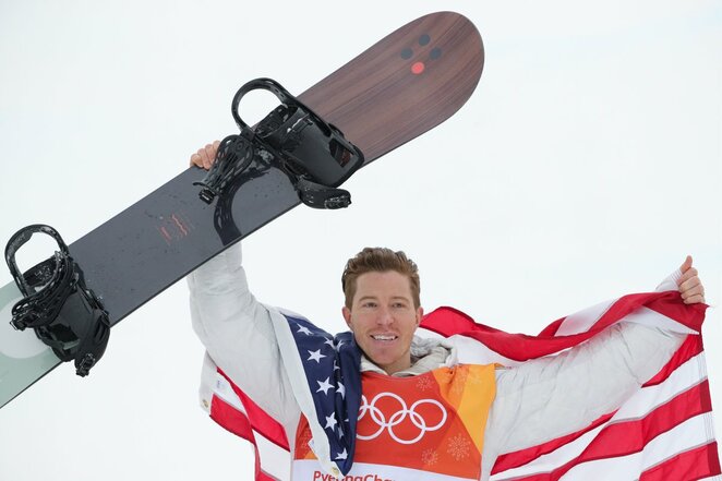 Shaunas White'as | Scanpix nuotr.