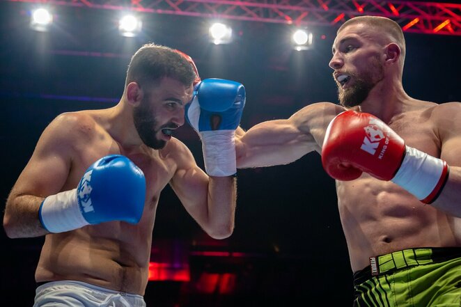 Brahimas Kallahas ir Hubertas Dylewski | Sportas.lt/Tito Pacausko nuotr. Brahimas Kallahas ir Hubertas Dylewski | Sportas.lt/Tito Pacausko nuotr.